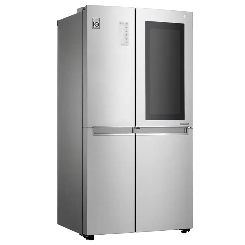 Холодильник LG GC-Q247CADC Серебристый