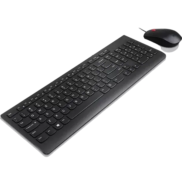 Клавиатура и мышь Lenovo Essential 4X30L79912 Мембрана Черный
