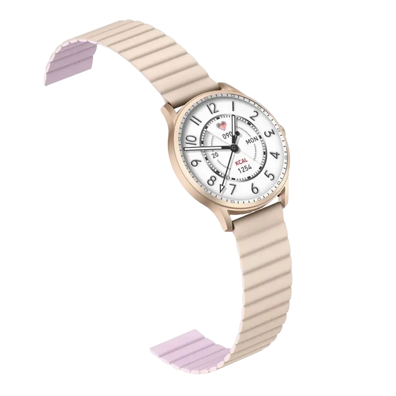 Умные часы Kieslect Lora Золото | Розовый