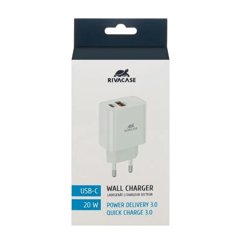 Încărcător Rivacase PS4102 W00 Alb