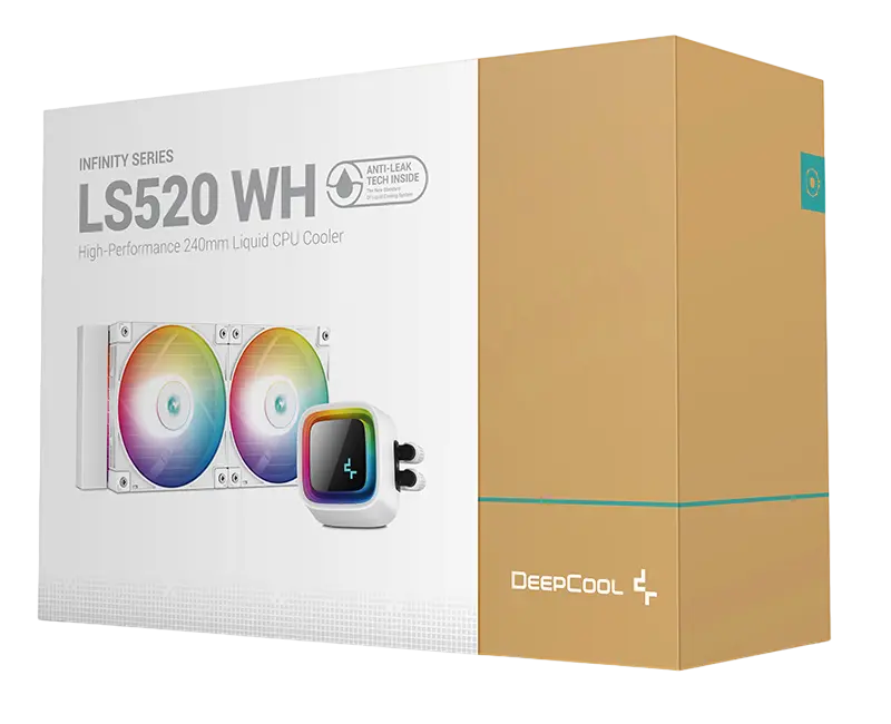 Кулер для процессора Deepcool LS520 WH 120 мм