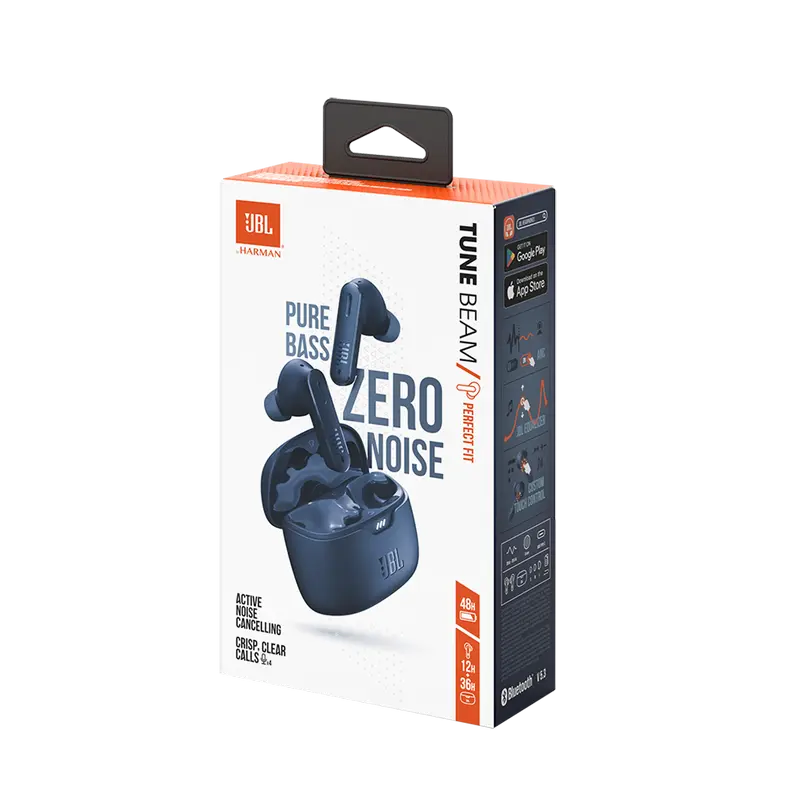 Наушники JBL. Tune Beam Чёрный