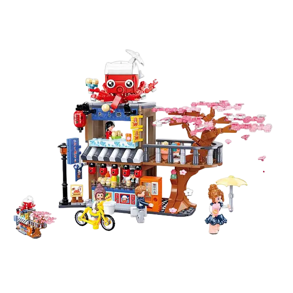 Конструктор Sluban Girls Dream - Tako Yaki Main Store Разноцветный