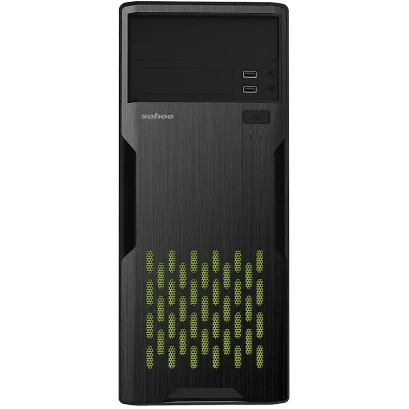 Компьютерный корпус Sohoo 2810BG Midi-Tower Черный