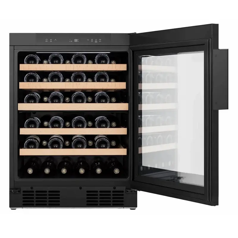 Винный шкаф RW3N132GSLF Hisense Черный