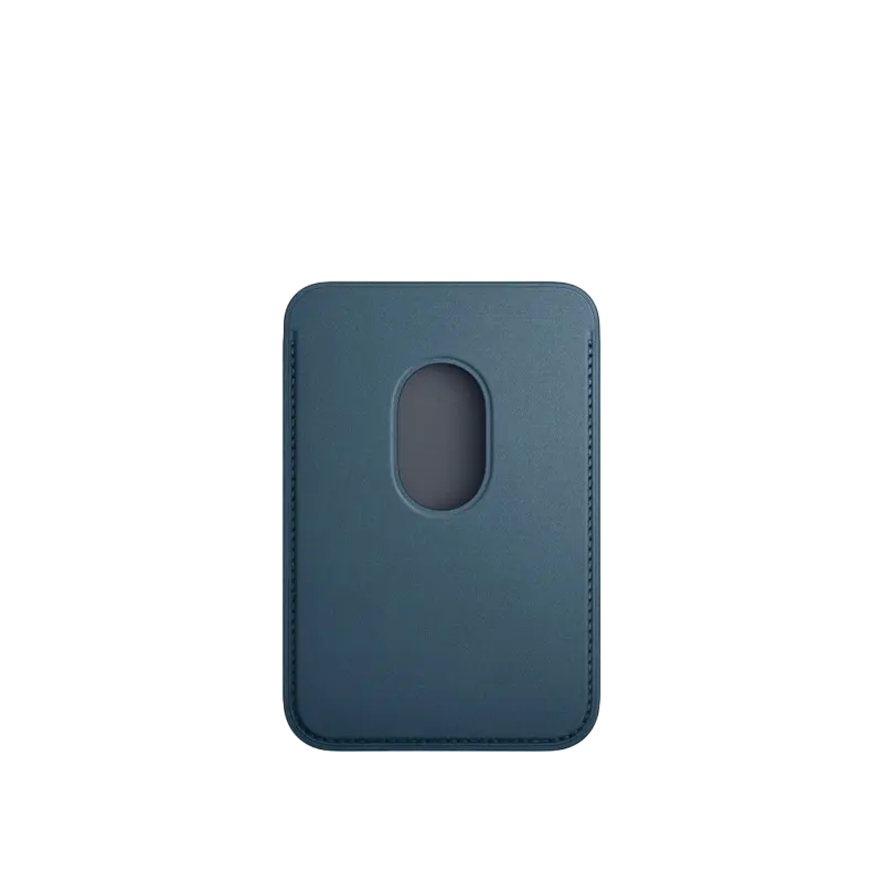 Чехол-бумажник Apple iPhone FineWoven Wallet MagSafe FineWoven с MagSafe Тихоокеанский синий