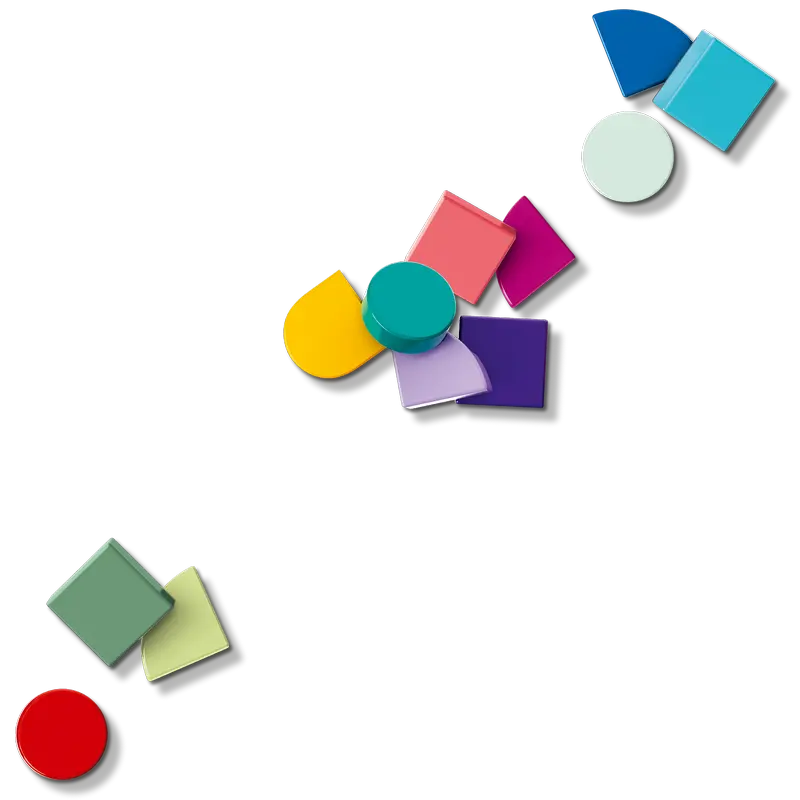 Конструктор LEGO Lots of DOTS Разноцветный