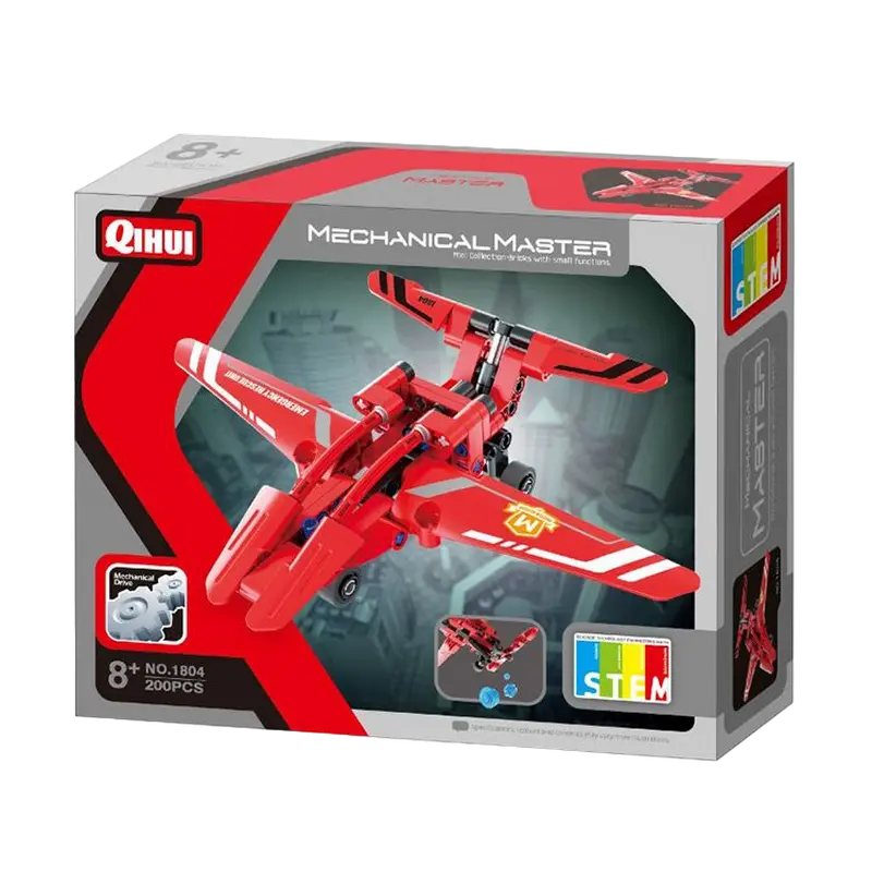 Constructor iM.Master Mini Rescue Plane Roșu