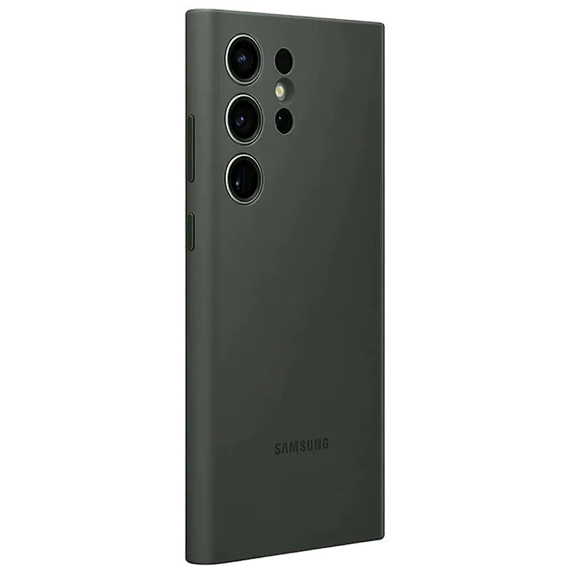 Чехол Samsung Galaxy S23 Ultra Silicone Cover Силиконовый Чехол Khaki