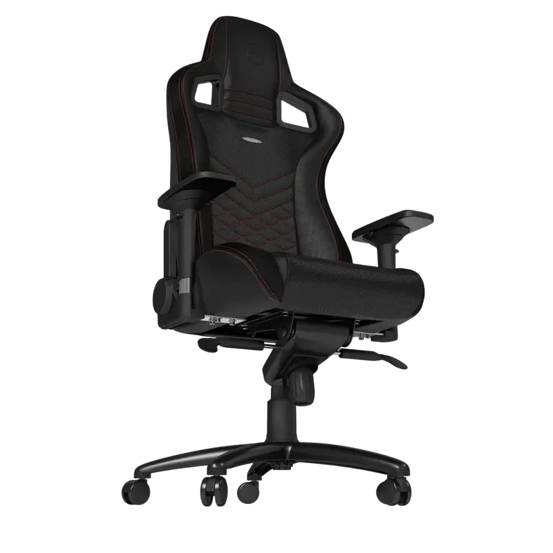 Scaun Gaming Noblechairs Epic PU Piele Negru/Rosu