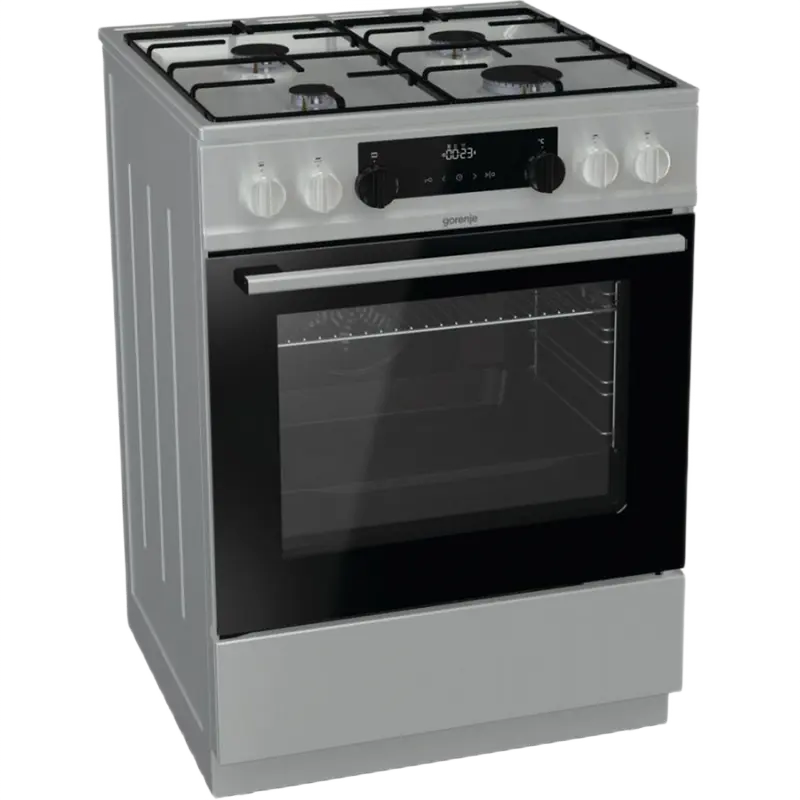 Комбинированная плита Gorenje KS635X Нержавеющая сталь