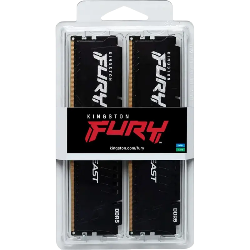 Memorie RAM Kingston FURY Beast FURY Beast 16GB Negru