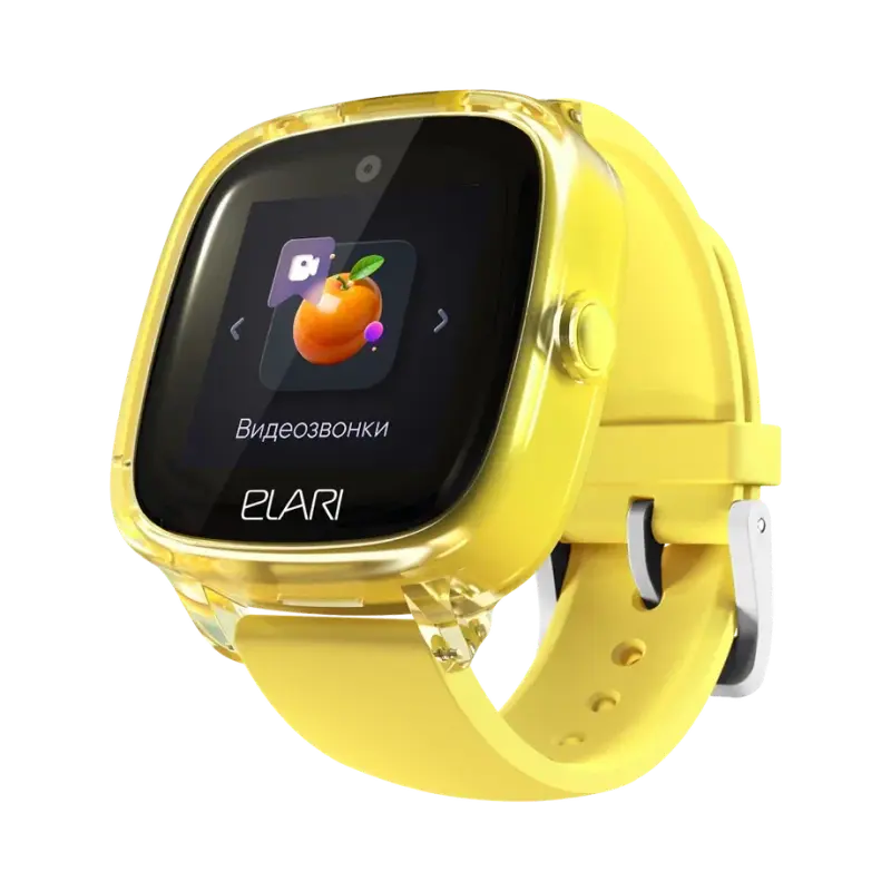 Детские часы Elari KidPhone Fresh 4G Жёлтый
