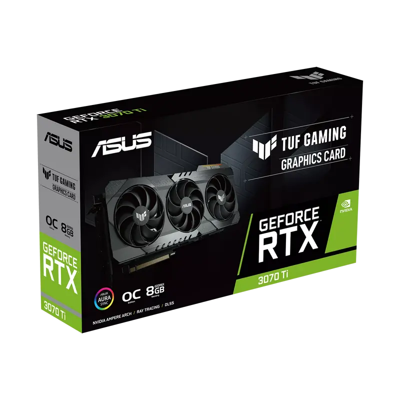 Видеокарта ASUS TUF Gaming GeForce RTX 3070 Ti OC