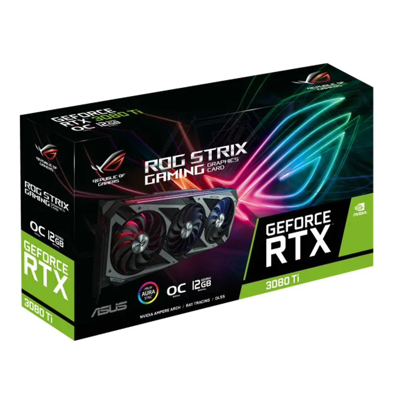 Видеокарта ASUS ROG Strix GeForce RTX 3080 Ti OC GAMING