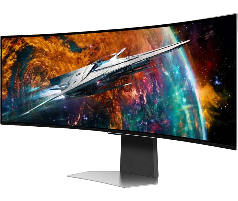 Игровой монитор Samsung Odyssey G95SC Серебристый