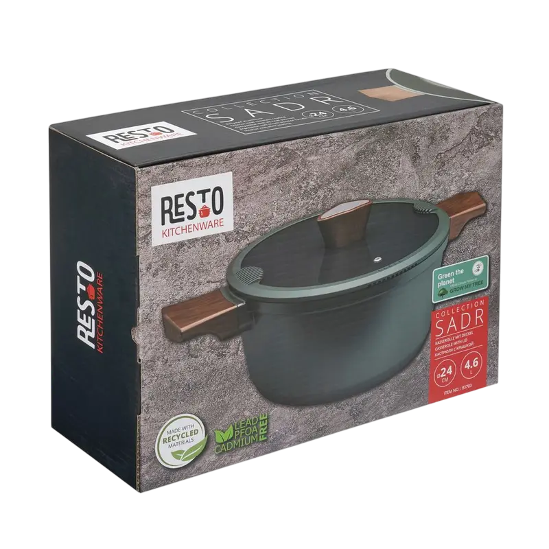 Кастрюля RESTO Sadr SADR Зелёный