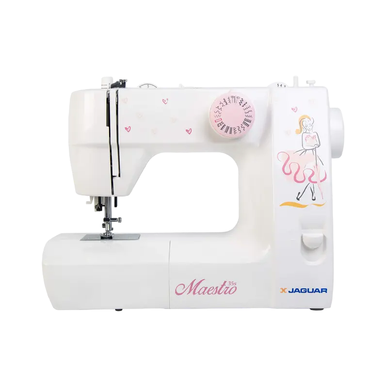 Швейная машина JAGUAR Maestro 35S Белый Розовый