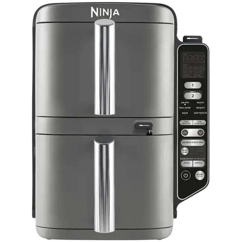 Аэрогриль Ninja Double Stack XL Серый
