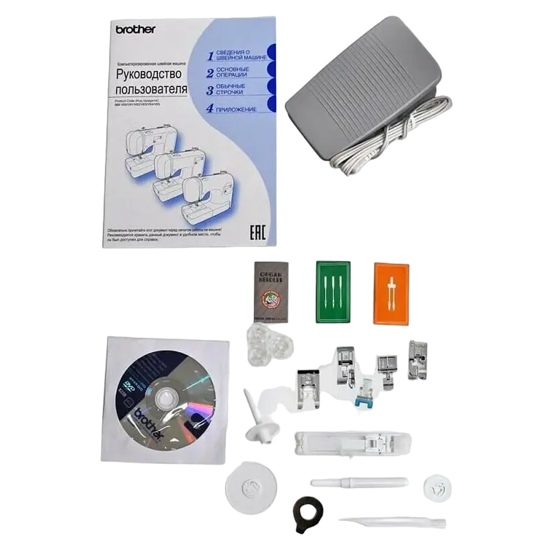 Швейная машина Brother FS20S Белый/Фиолетовый