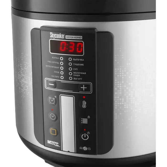 Мультиварка Redmond RMC-M226S Черный/Серебристый