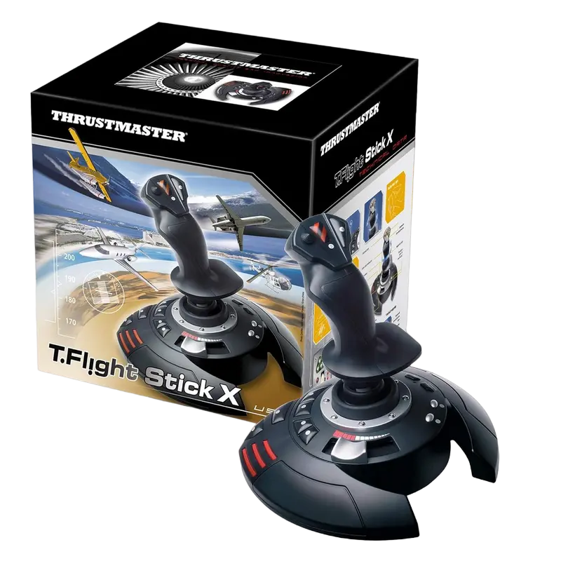 Игровой джойстик Thrustmaster T.Flight Stick X Чёрный