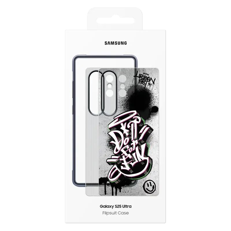 Чехол Samsung Galaxy S25 Ultra Flipsuit Rugged Flipsuit Чёрный