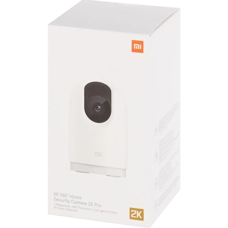 Умная камера видеонаблюдения Xiaomi Mi Home Security Camera 360° 2K Pro Белый