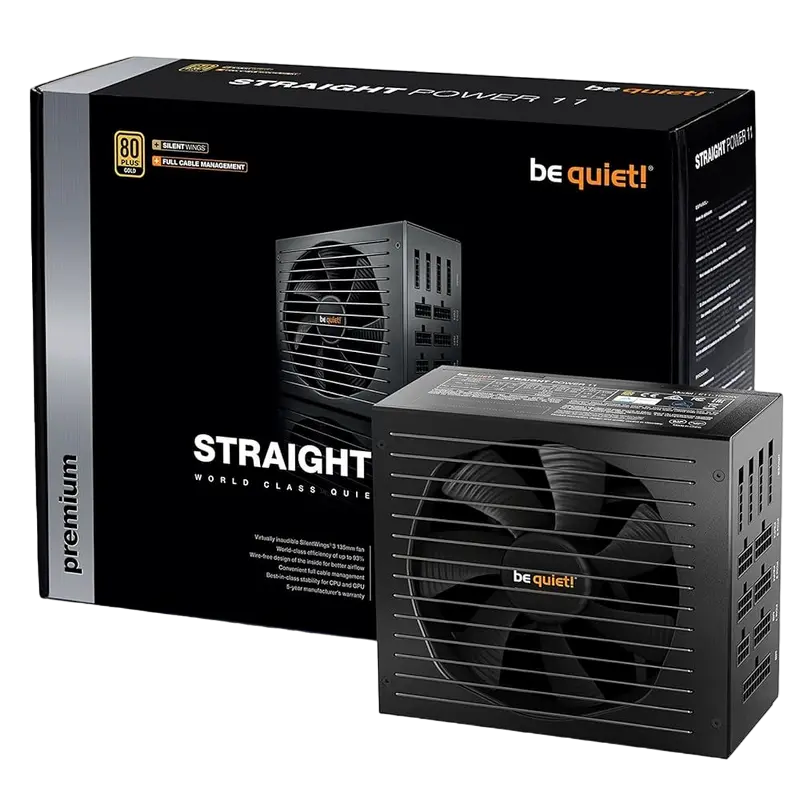 Tip Блок питания для компьютеров be quiet! STRAIGHT POWER 11 ATX Черный