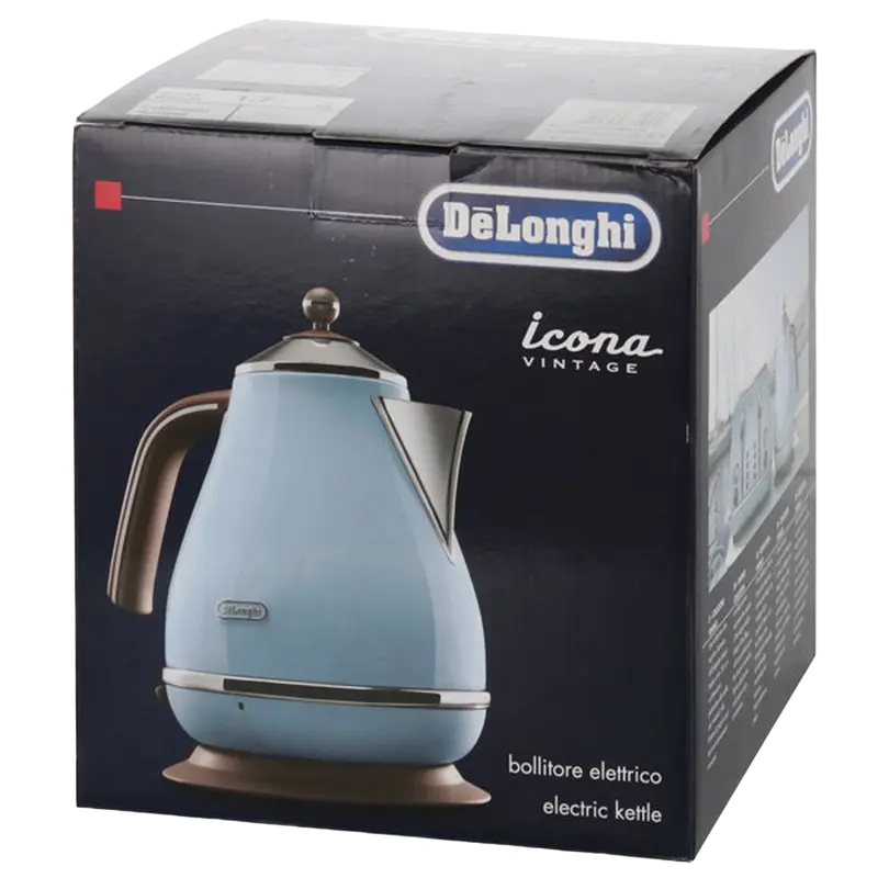 Fierbător electric DeLonghi KBOV 2001 AZ Albastru deschis