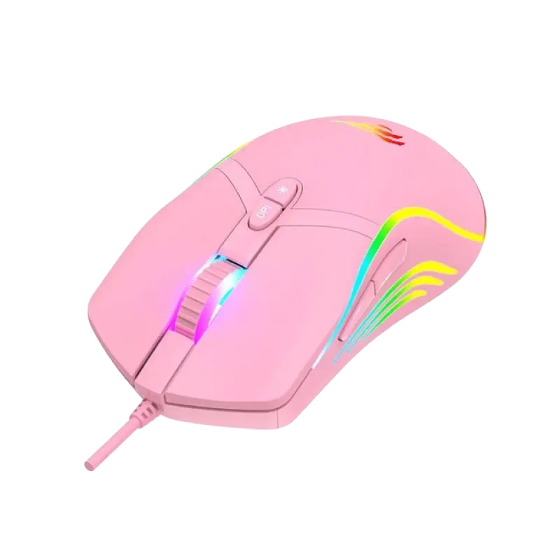 Игровая мышь Havit MS1026 Проводное Розовый
