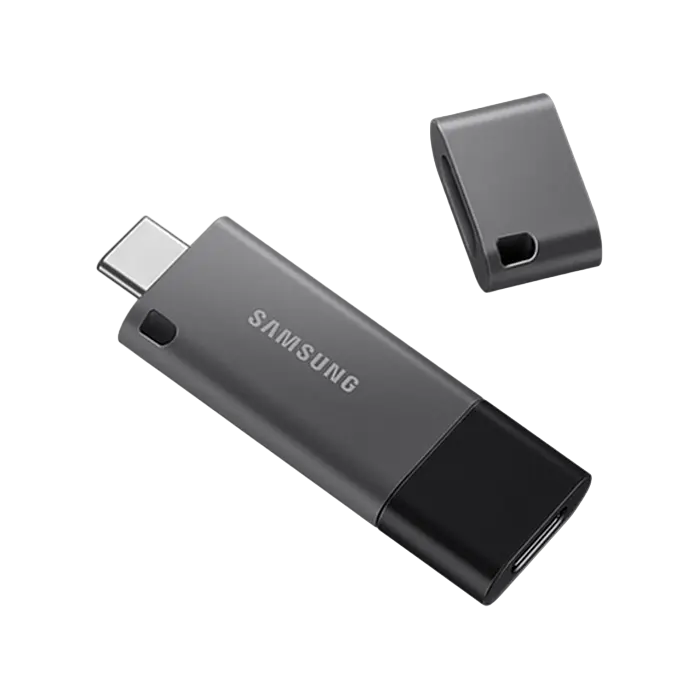 USB Flash накопитель Samsung DUO Plus 256ГБ Серый/Черный