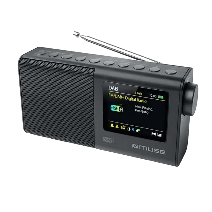 Портативное радио MUSE M-117 DB Чёрный