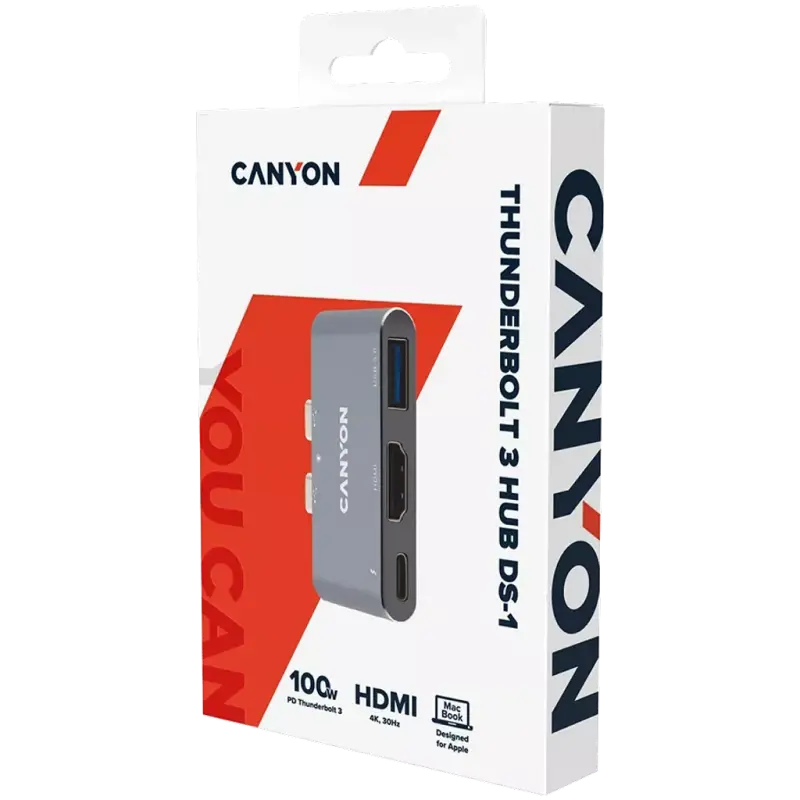 Stație Docking Canyon DS-1 for MacBook Gri