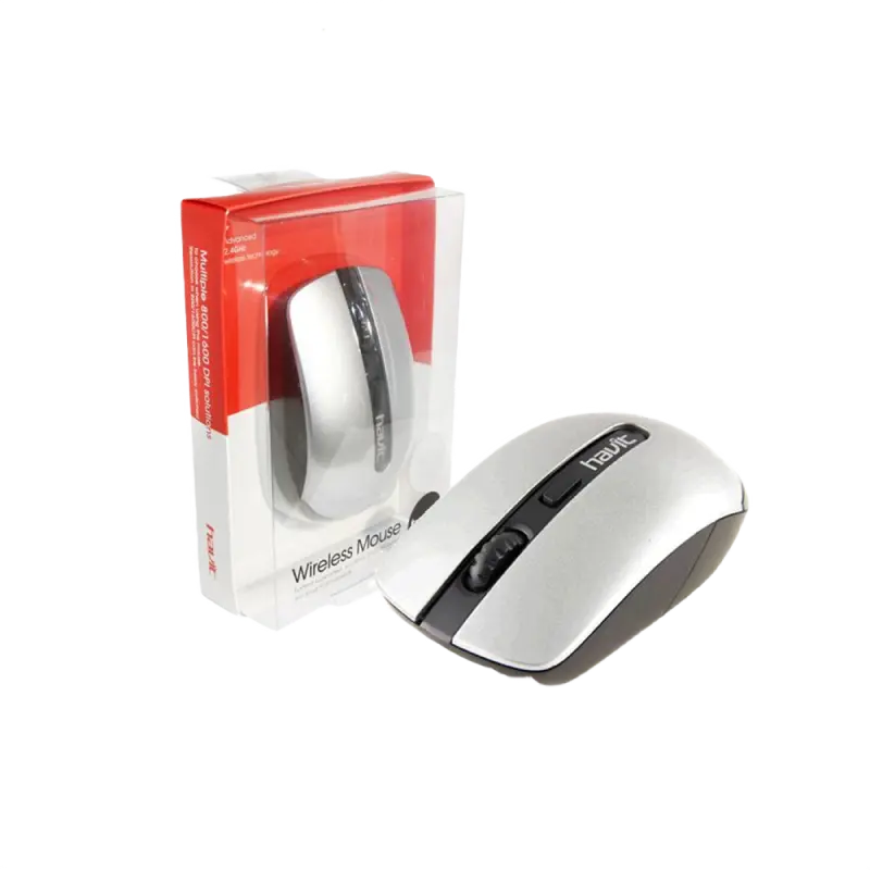 Беcпроводная мышь Havit HV-MS989GT Беспроводное Черный/Серебристый