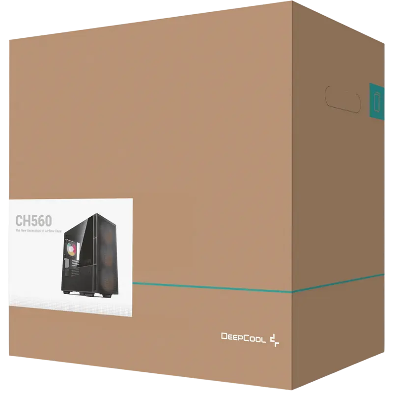 Carcasă PC Deepcool CH560 Midi-Tower Negru