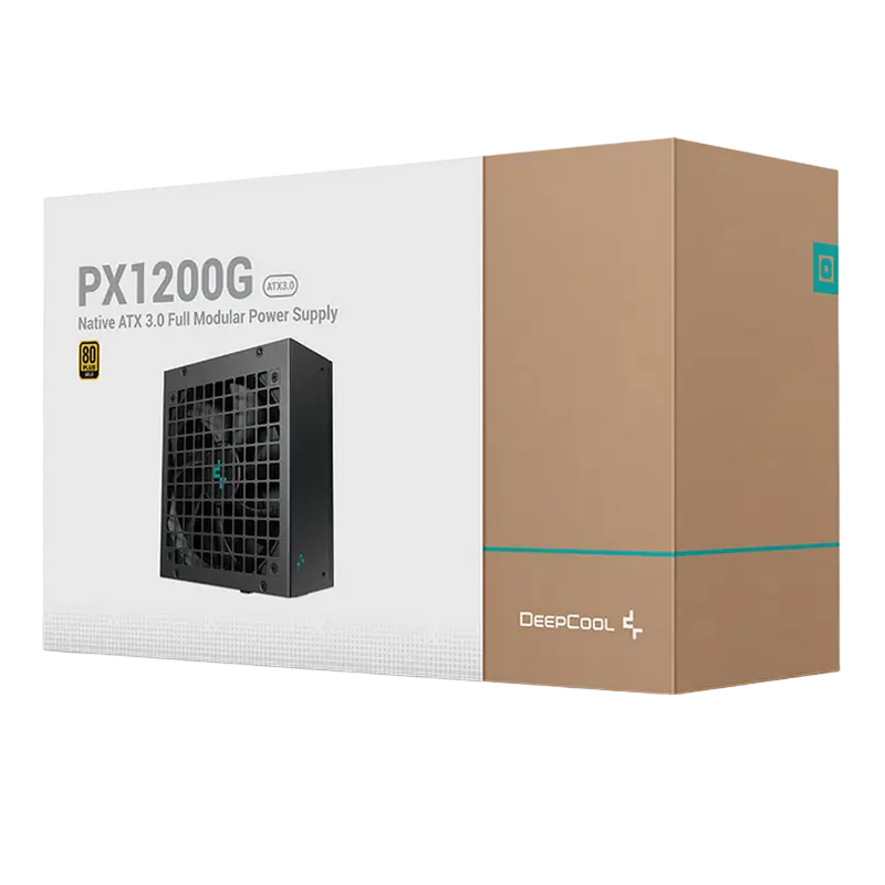 Tip Блок питания для компьютеров Deepcool PX1200G ATX Черный