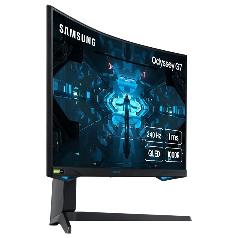 Игровой монитор Samsung Odyssey G7 G75T Чёрный