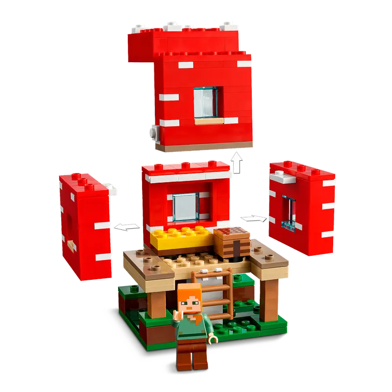 Constructor LEGO The Mushroom House Multicolor