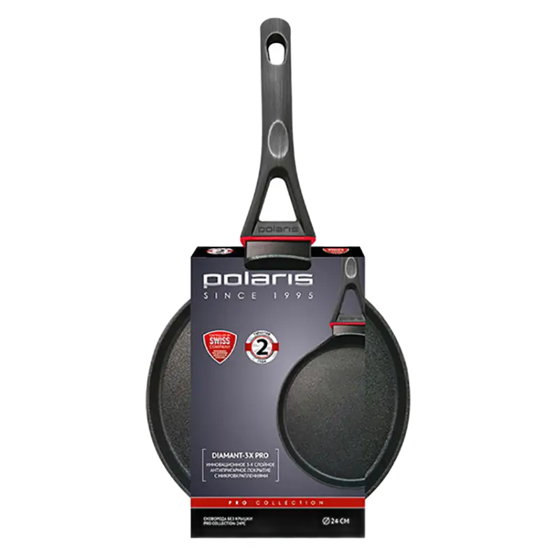 Блинная сковорода Polaris PRO collection-24PC PRO Чёрный