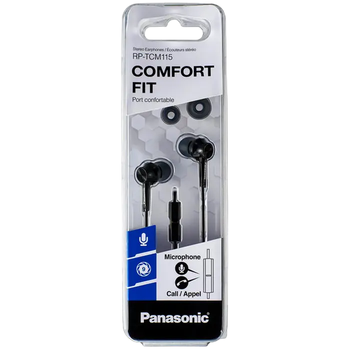Căști Panasonic RP-TCM115GC Negru