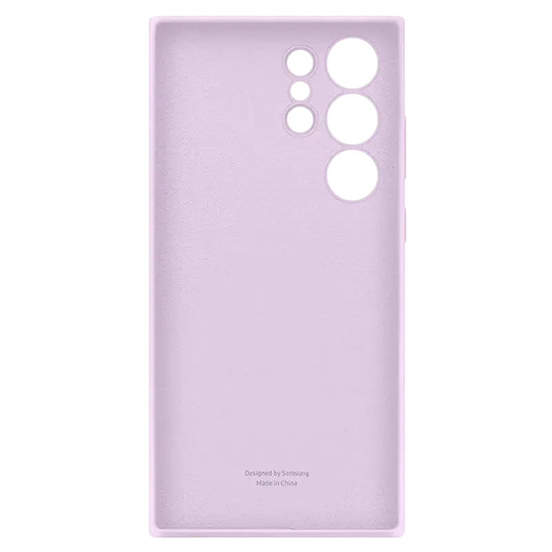 Чехол Samsung Galaxy S23 Ultra Silicone Cover Силиконовый Чехол Фиолетовый