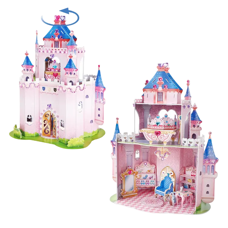 Puzzle 3D CubicFun Princess Secret Garden Roz