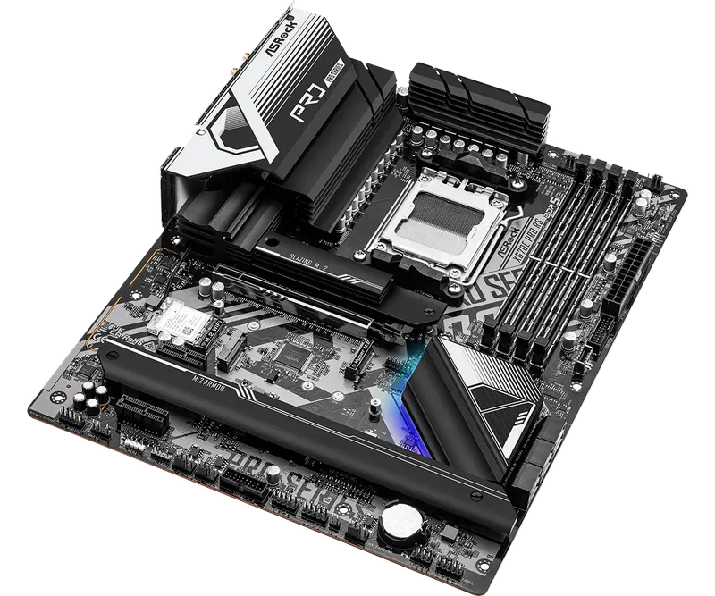 Материнская плата ASRock X670E PRO RS AM5 ATX