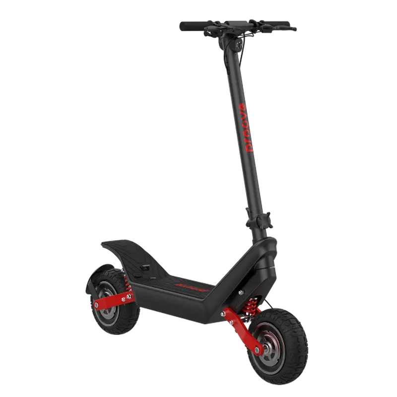 Электрический самокат Proove X-City Dual Sport Черный | Красный