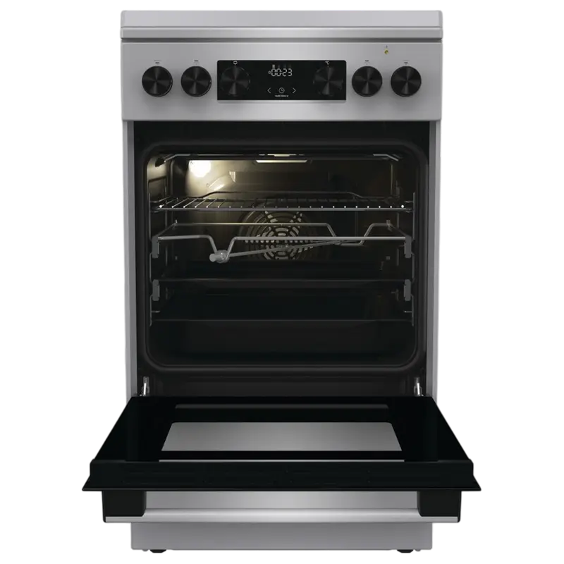 Комбинированная плита Gorenje GKS5C71XF Нержавеющая сталь