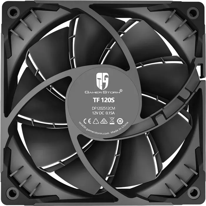 Вентилятор для ПК Deepcool TF120S Black 120 мм