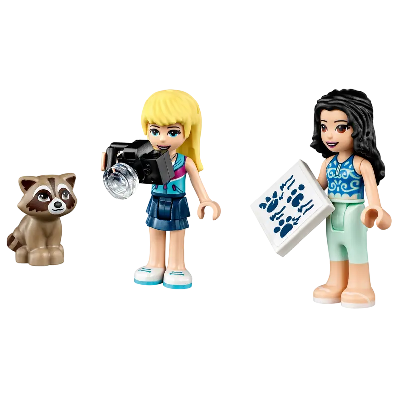 Конструктор LEGO Forest Camper Van and Sailboat Разноцветный