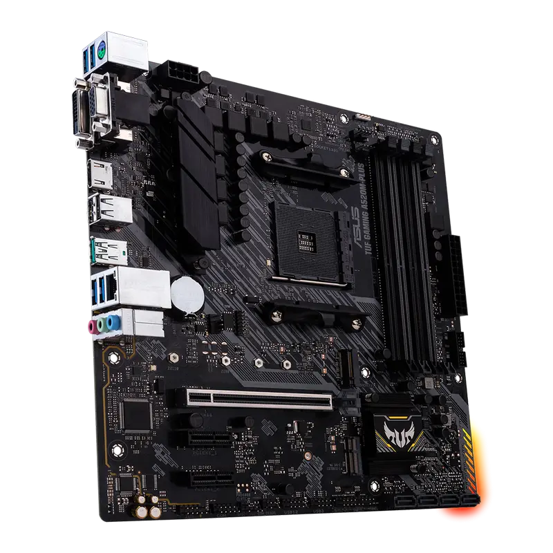 Материнская плата ASUS TUF GAMING A520M-PLUS AM4 Micro-ATX