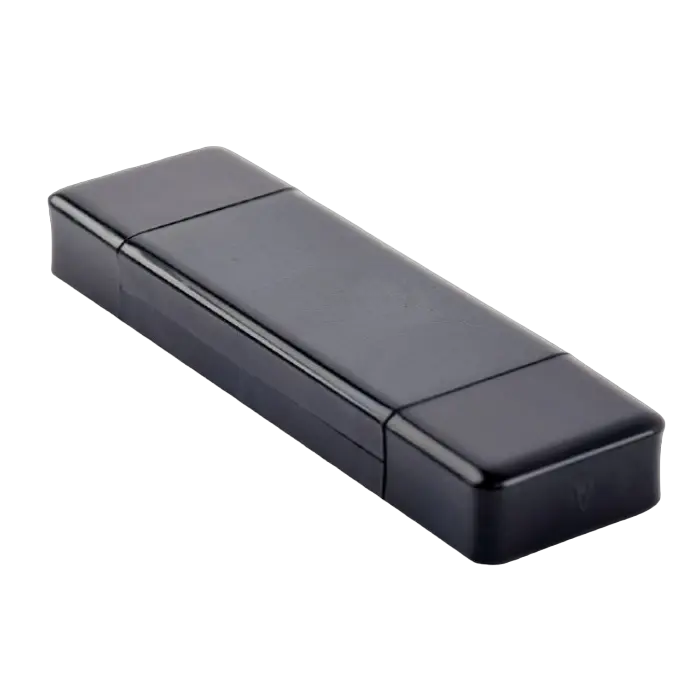 Кардридер Gembird UHB-CR3IN1-01 Черный